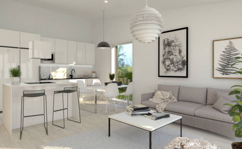 3D mallinnus sisänäkymä